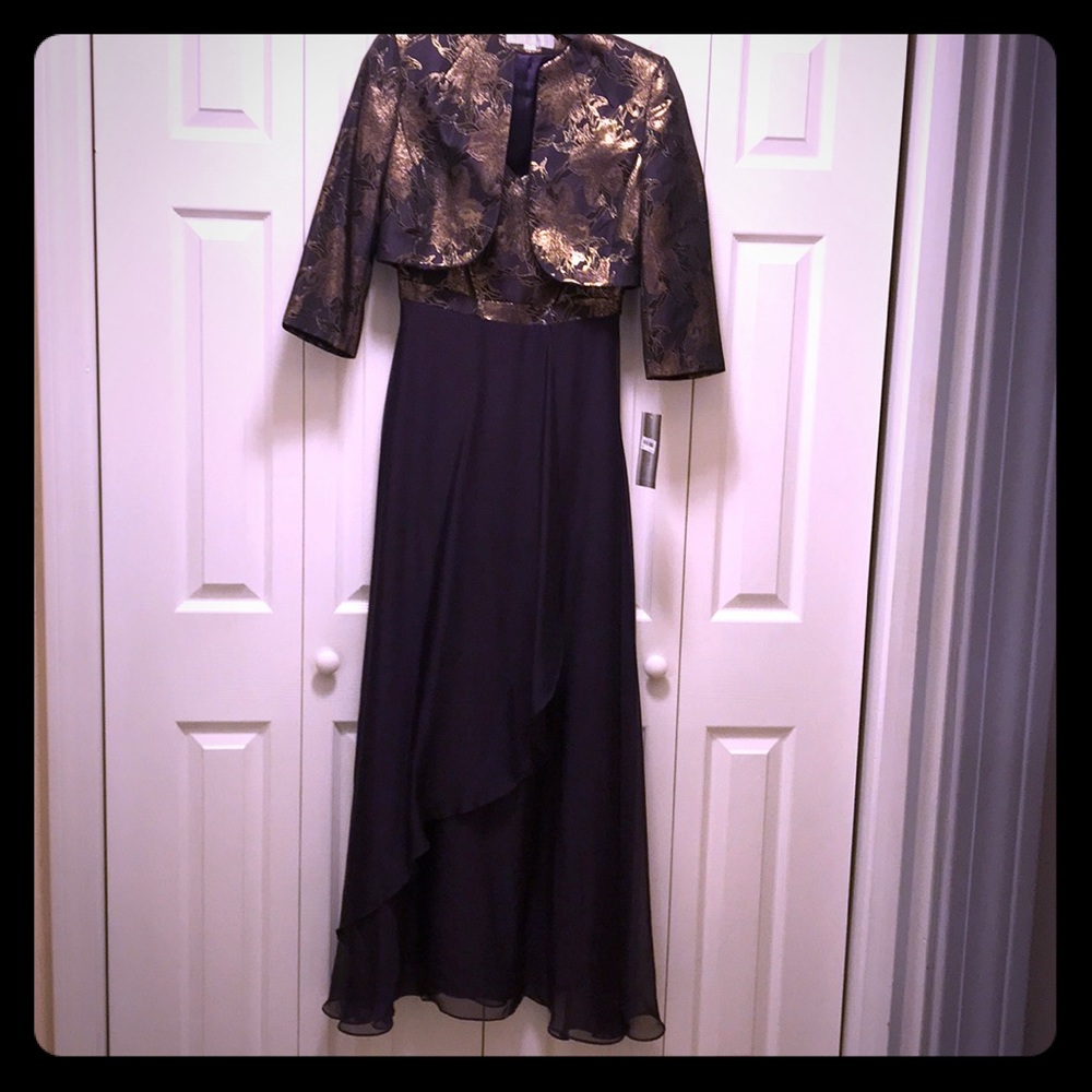 Long cocktail dress